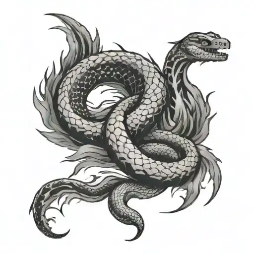 Smoke And Snake Scales