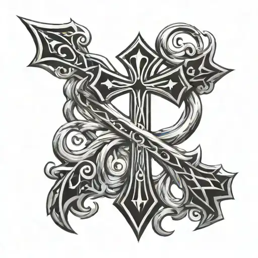 Ankh Cross Going Down My Spine