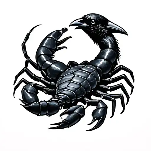 Crow And Scorpion Combination