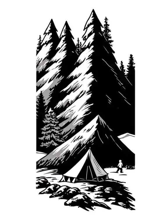 Mountain Children Camping Tent