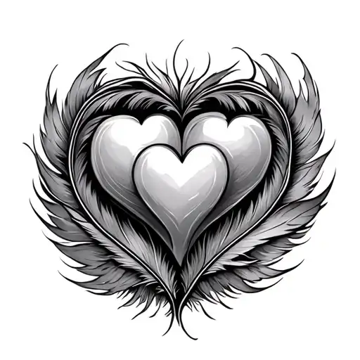 Hearts And Feathers