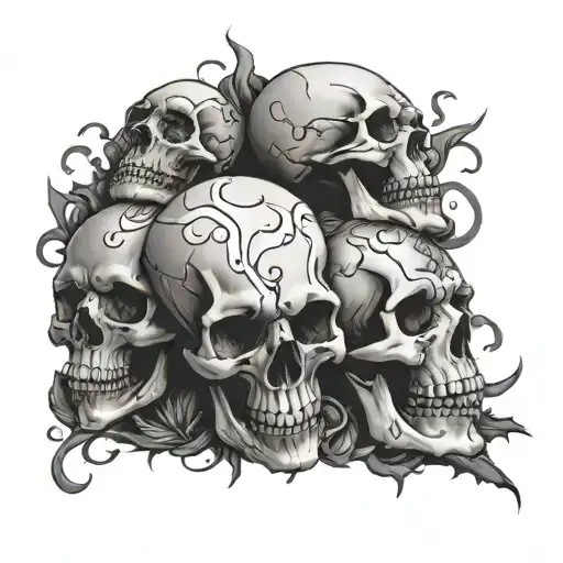 Skulls Surrounded