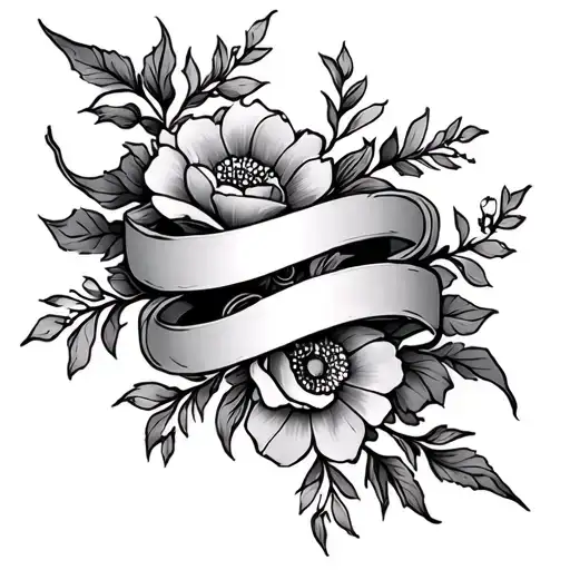 A Floral Vine Wrap Around Forearm