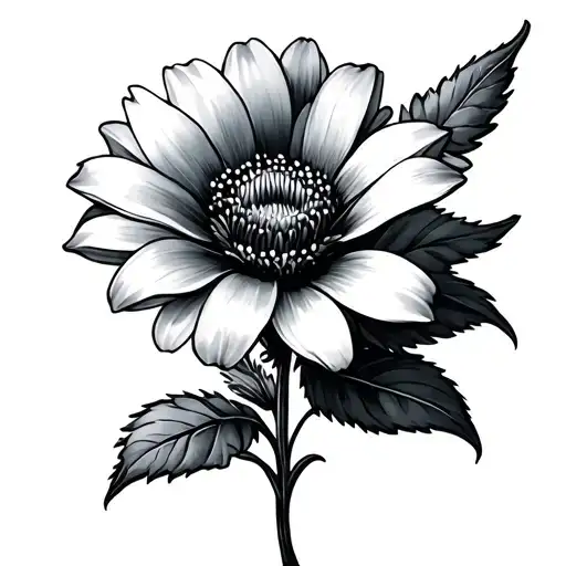 P D L With A Flower