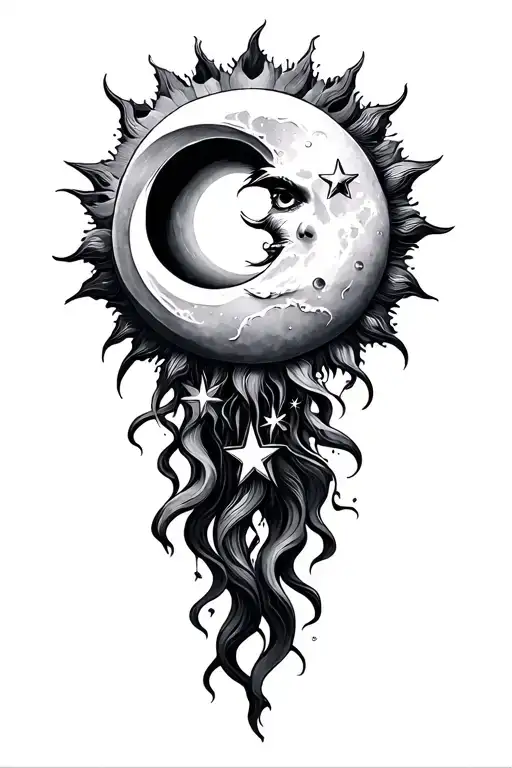 Sun Moon And Stars