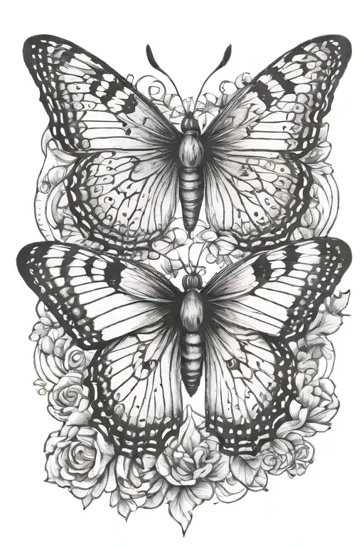 Butterfly With Kaia In It
