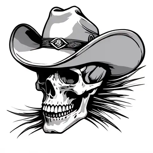 Cowboy Skull