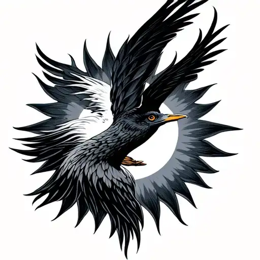 Crane Machine Sun Rising