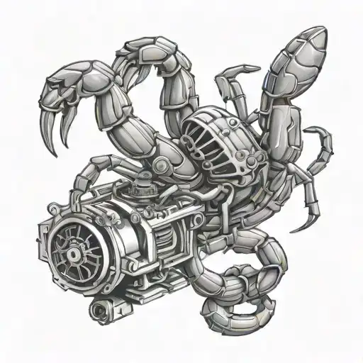 Scorpion And Engine
