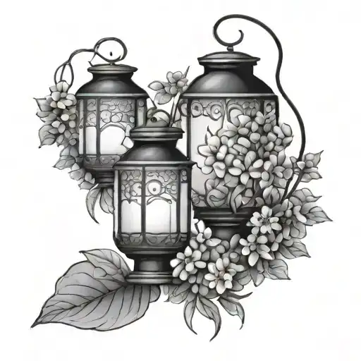 Floating Lanterns And Elder Flower