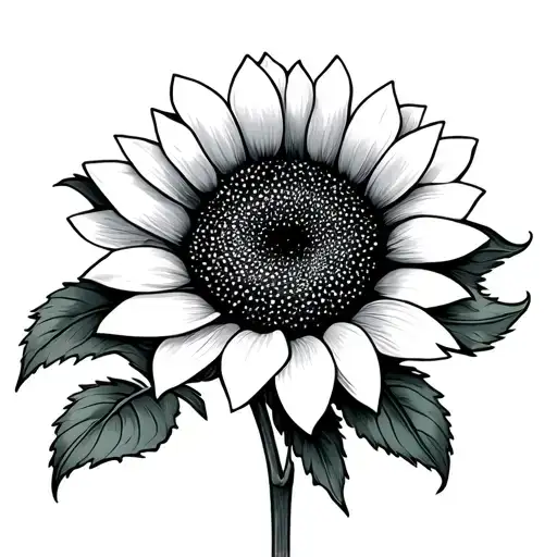 Psalm 91 In Cursive With Small Sunflower