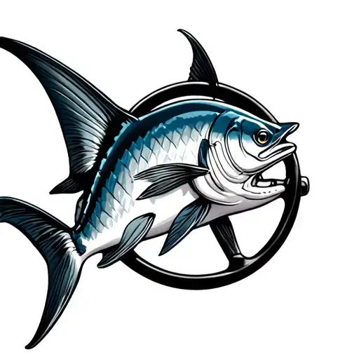 Marlin Fish Steering Wheel