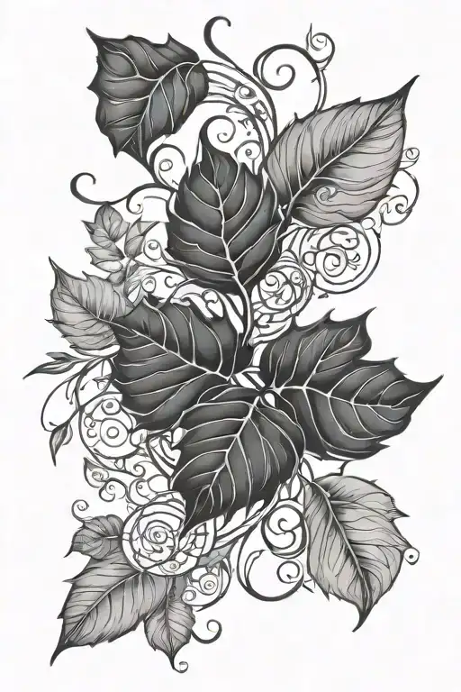 Leaves And Vines Wrapping