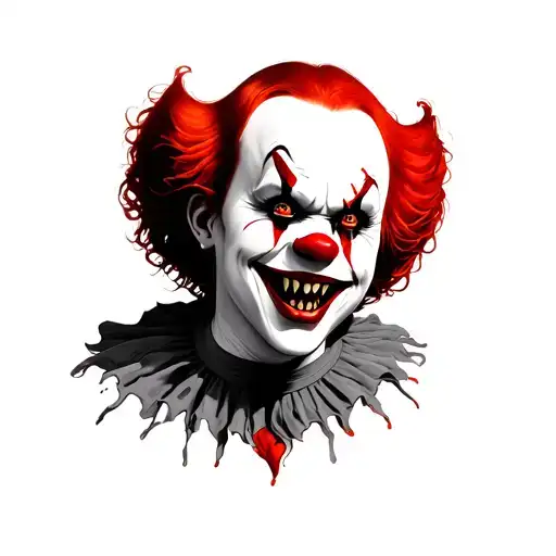 Pennywise Smiling Sharp Teeth