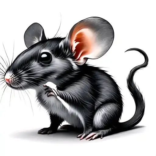 Mice With Tails Tangled