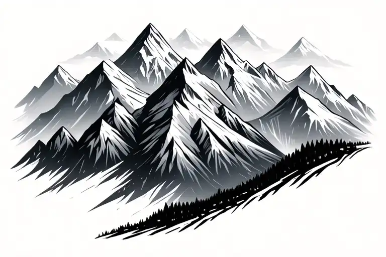 Mountain Geometric Representation