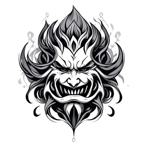 Tow Oni Face