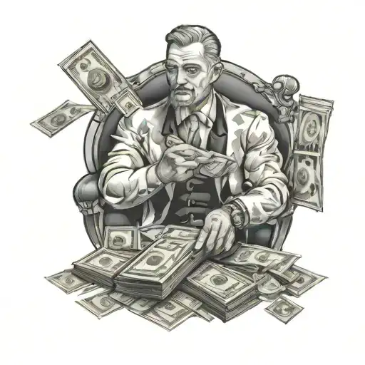 Humble Hustler Counting Money