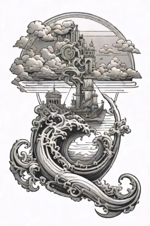 Ocean And Old Greece Mythology