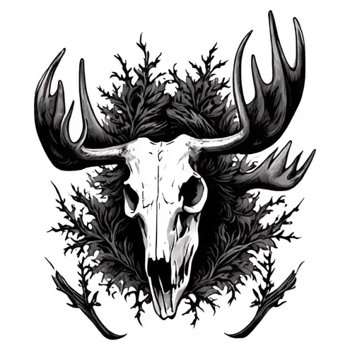 Moose Skull