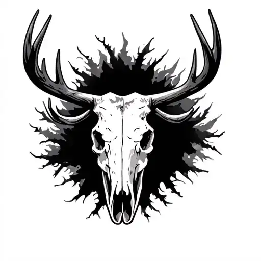 Moose Skull