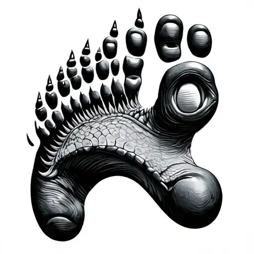 Trex Foot Print