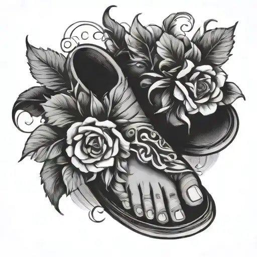 Foot Tattoo Design