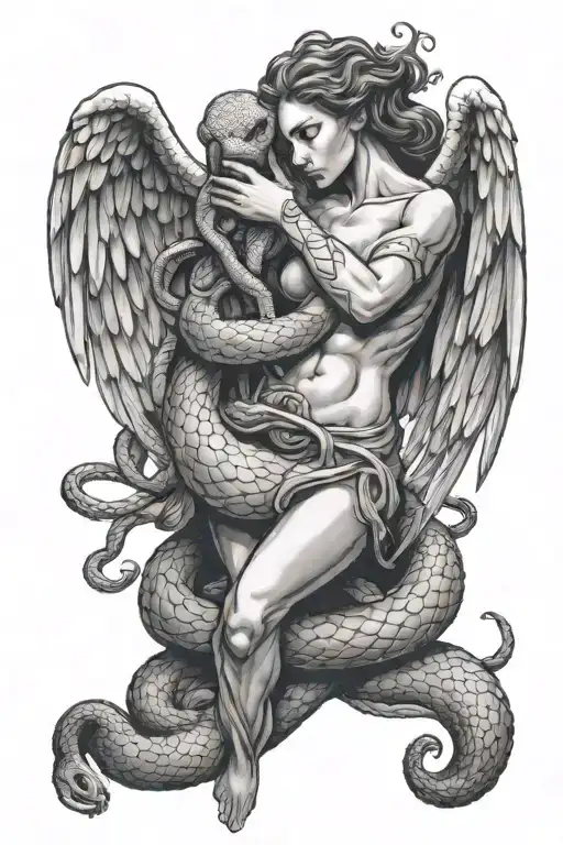 Angel Choking Snake