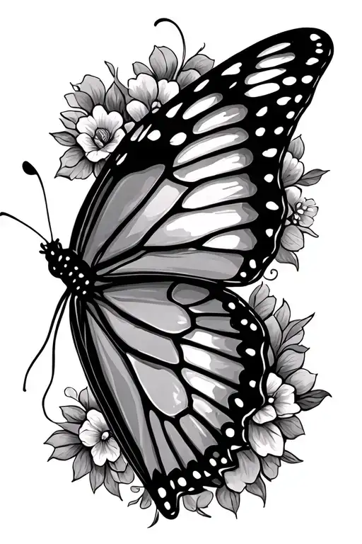 Semi Colon Butterfly