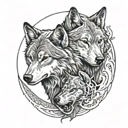 Two Wolves Circle