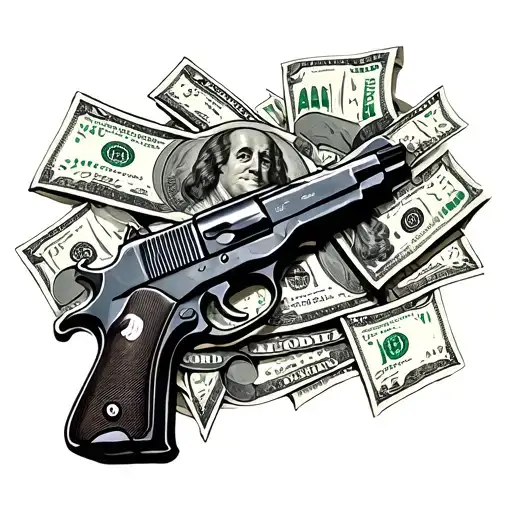 Gun And Dollars