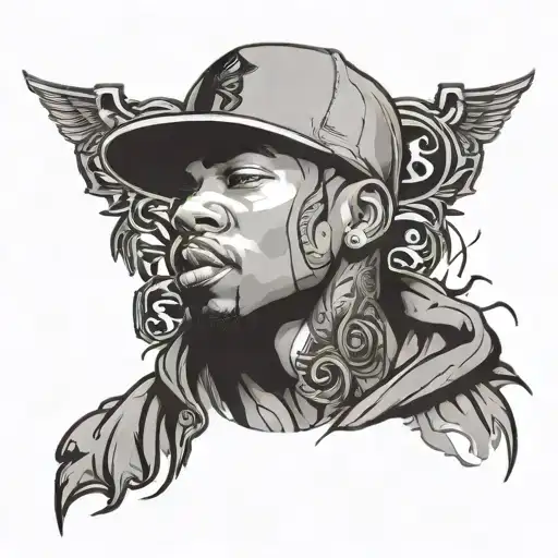 Rapper Performing