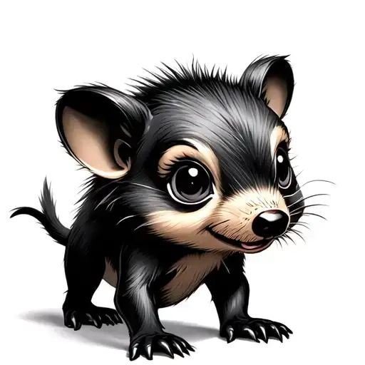 Baby Girl Tasmanian Devil Cartoon