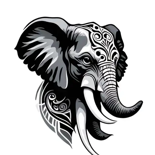 Maori Elephant Head