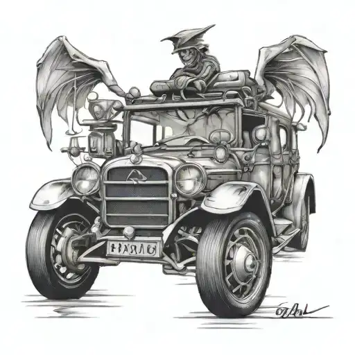 Fantasy And Mercedes Gelenderwagen