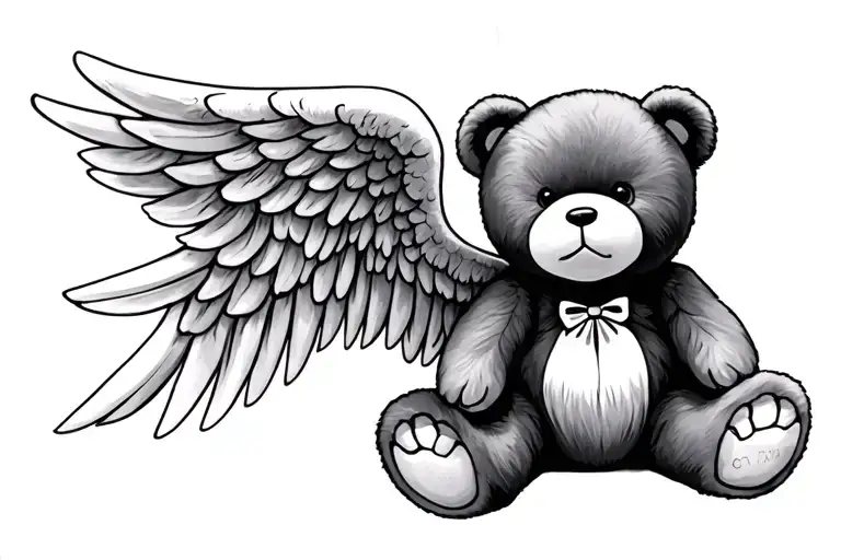 Teddy Bear Wings