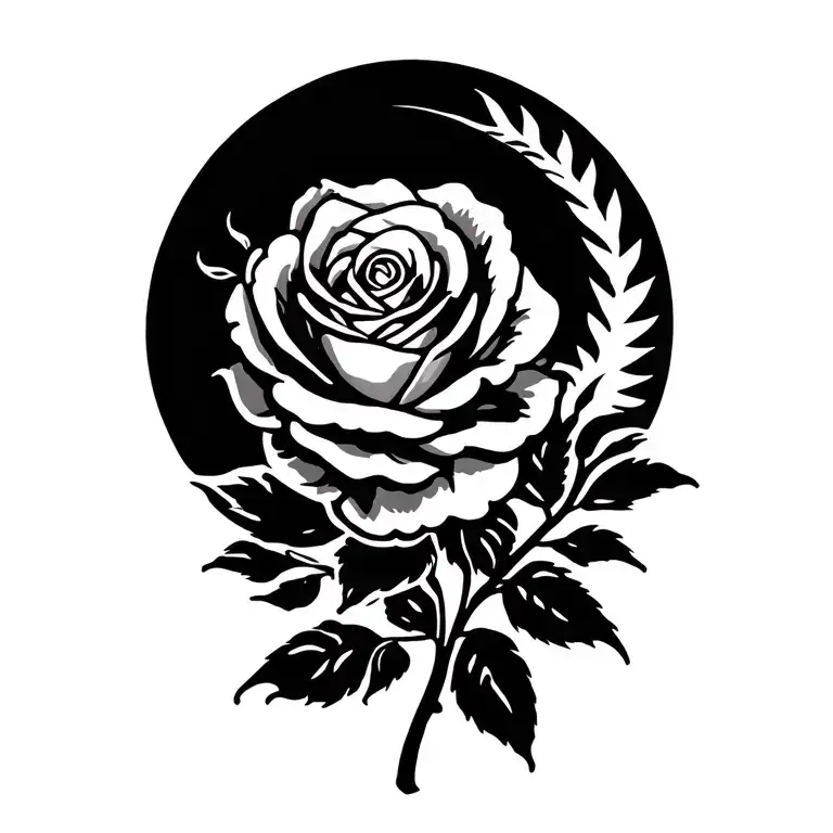 Filipino Sun And Rose