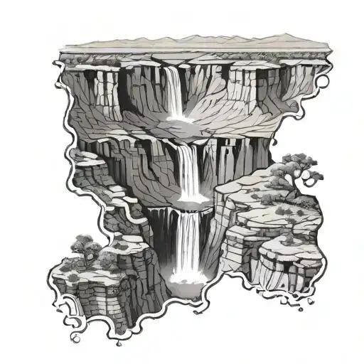 Grand Canyon Niagra Fal Ls