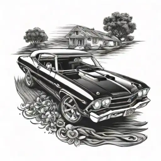 1969 Chevelle Ss Cherry Red