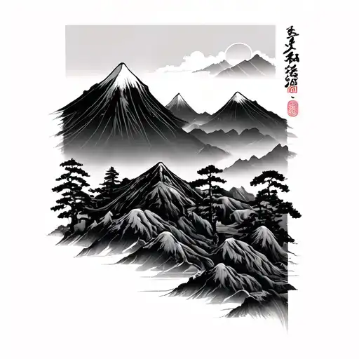 Japanese Mountains