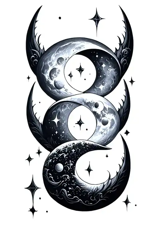 Triple Moon Symbol