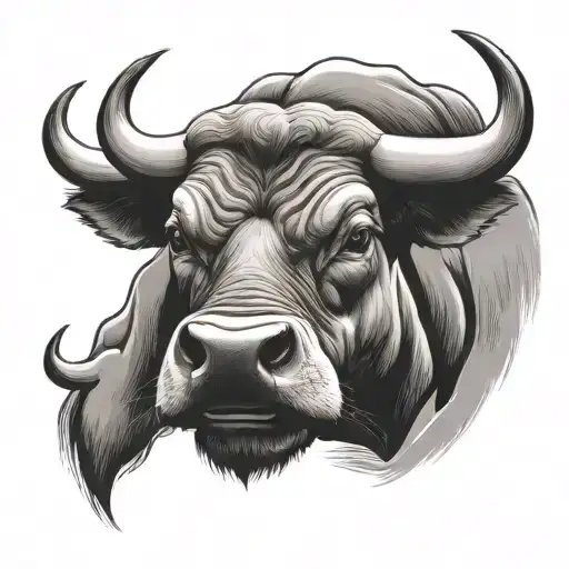 Trading Bull Face
