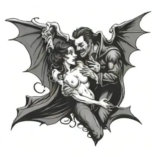Vampire Fighting Dark Figuers