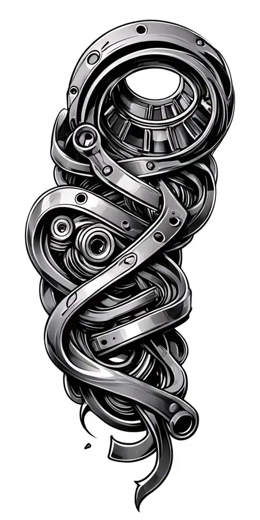 Automotive Spare Parts Intertwined