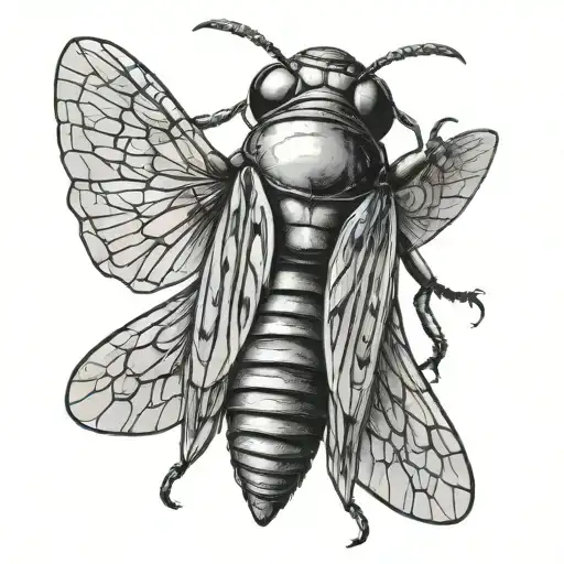 Cicada Front View