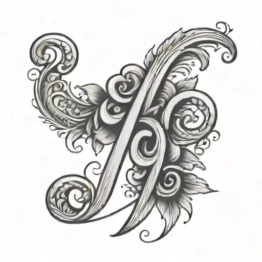 Cursive J