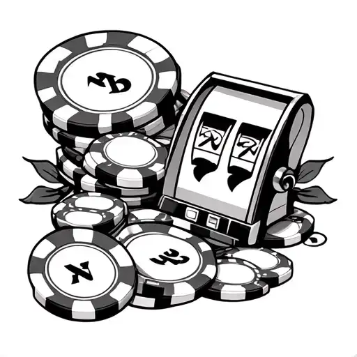 Casino Chips And Slot Machines