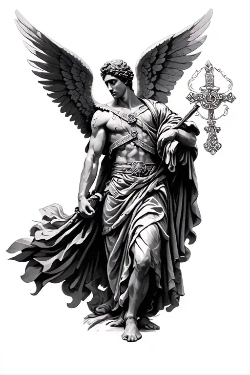 Angels & Roman Soldier