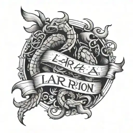 Name Lara As A Skorpion Font