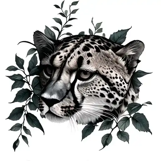 Cheetah Vine Wrapped